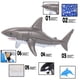 thumbnail image 5 of Juguetes transformables para niños y niñas en liquidación: ideas de regalos para niños y niñas de 4 a 6, 7, 8, 9, 10 a 12 años Juguetes robot con forma de animal marino, robot transformable, figura, 5 of 6