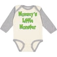 thumbnail image 3 of Inktastic Mommy's Little Monster Boys or Girls Long Sleeve Baby Bodysuit, 3 of 5