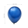thumbnail image 6 of Guyelim party balloons 100 Pcs 10 Inch Balloons Portable Lightweight Balloons Wedding Birthday Party Latex Balloons Home Banquet Room Layout Balloons (Dark Blue), 6 of 10