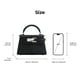 thumbnail image 5 of Bolso JW PEI Elise para mujer, con asa superior, piel vegana, color negro, 5 of 6