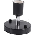 thumbnail image 4 of E27 Lamp Base Modern 180° Adjustable Edison Vintage Ceiling Light Wall Mounted Lamp Bulb Holder Socket (Black), 4 of 4
