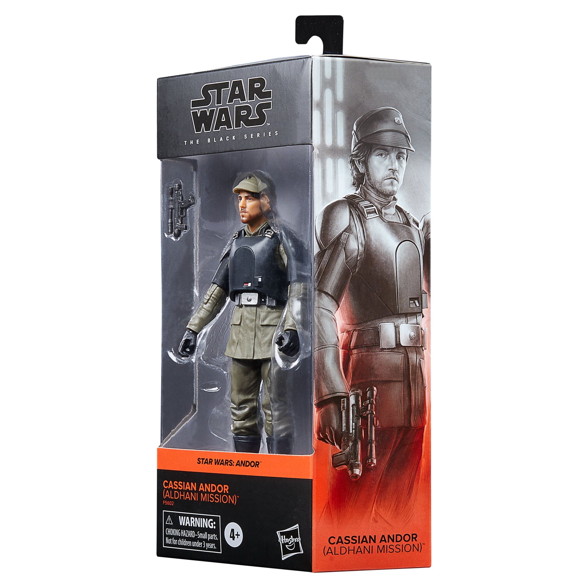 Star Wars: the Black Series Cassian Andor (Aldhani Mission) Kids Toy Action Figure for Boys and Girls Ages 4 5 6 7 8 and Up, Only At Walmart - image 5 of 9