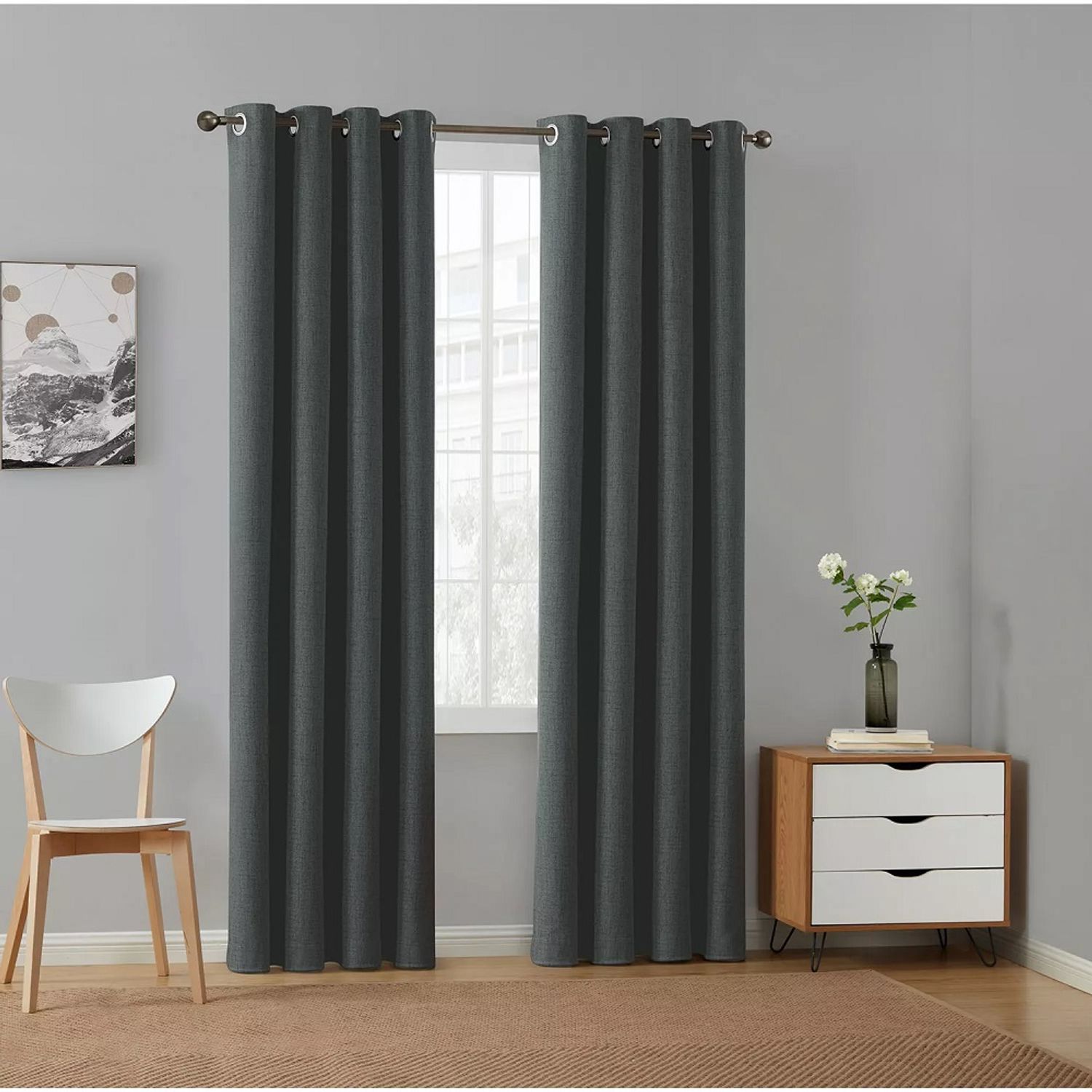 SERTA Perfect Sleeper Smart Defense 100 Total Blackout 52x95 Window