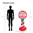 thumbnail image 6 of Christmas Inflatable 4 ft Santa Stop Here Indoor Decorations with Light Blow up Outdoor Holiday Yard Garden Lawn Christmas Decors, 6 of 8