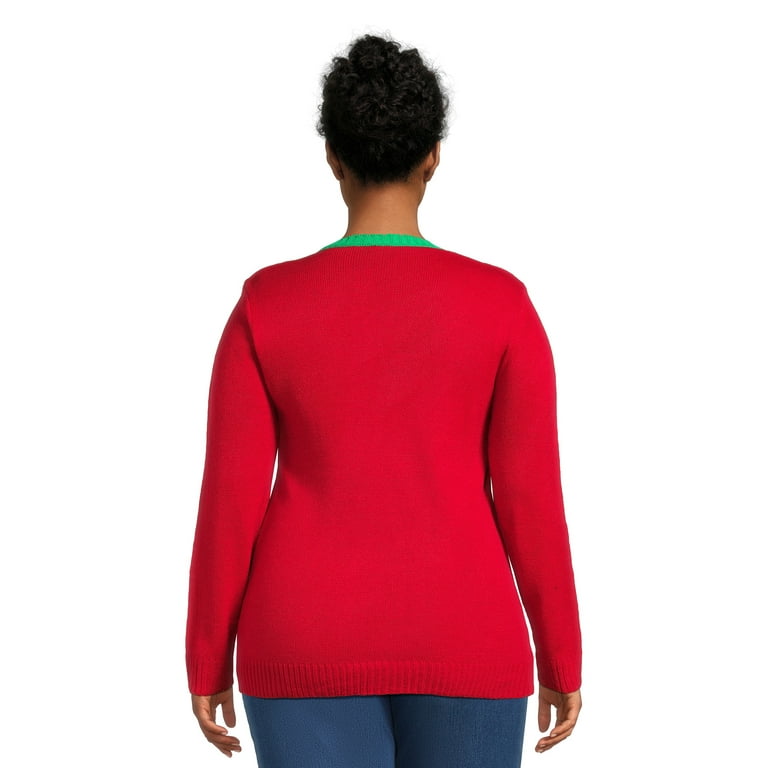 Plus size ugly christmas sweater walmart best sale