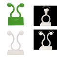 thumbnail image 1 of Flmtop 100Pcs Self-Adhesive Home Wall Plant Climbing Fixer Holder Clip Vine Clamp Hook, 1 of 9