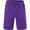 Purple, variant on Yundobop Men's 9" Inseam Zipper Pocket Stretch Shorts Black 34