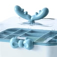 thumbnail image 2 of Children Hair Accessories Storage Box Hair Accessory Organizer Bow Knot Trinket Blue, 2 of 7