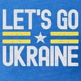 thumbnail image 3 of CafePress - Let's Go Ukraine T Shirt - Womens Football Shirt, 3 of 4