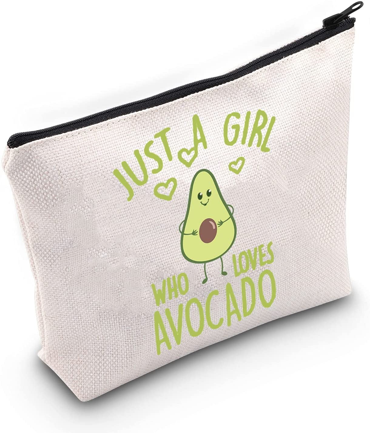 Avocado Makeup Bag Avocado Girl Gift Fruit Gift Just A Girl Who Loves