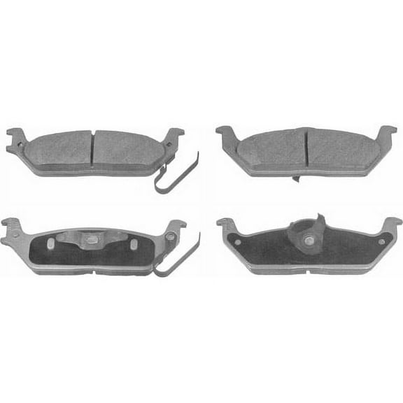Wagner Brake Thermoquiet Semi-Metallic Brake Pad Set Fits select: 2006-2011 FORD F150, 2006-2008 LINCOLN MARK LT