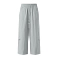 thumbnail image 4 of KyCheLot Boy's Sweatpants Straight Leg Elastic Waist Pockets Pants Causal School Daily Athletic Unisex Joggers, 4 of 7