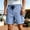 (Fashion 93)Light Blue, variant on Aimik Men's Multi-Functional Cargo Shorts Black Drawstring Flap Pockets Lightweight Summer Shorts for Outdoor Hiking Casual Wear