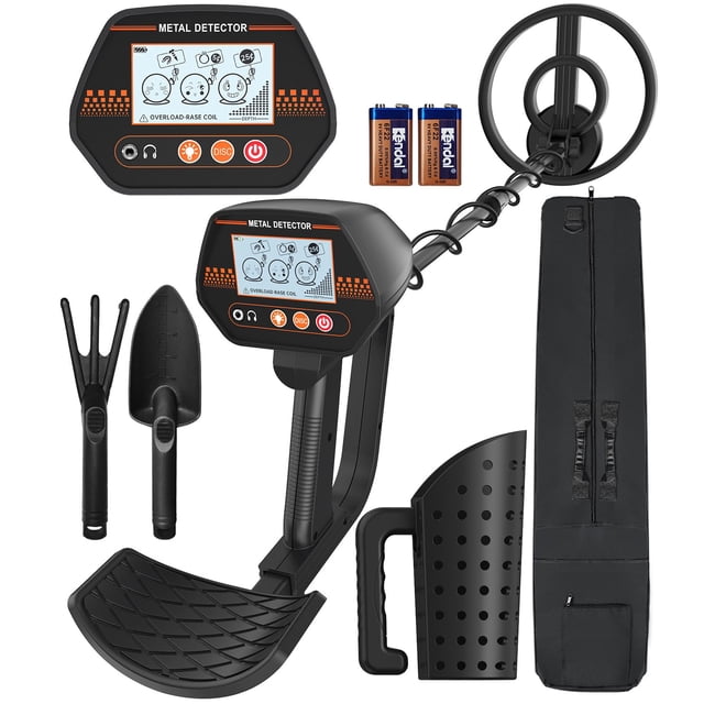 Detector de metales DetectTrek MD-4070 Kids, bobina impermeable de 20 cm