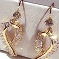 thumbnail image 2 of Limei Stylish Drop Earrings Shiny for Daily Wear Bright Luster, 2 of 7