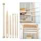 thumbnail image 4 of Herramientas de Tejer Perfecl 5 Piezas Agujas de Telar de Madera, 4 of 8