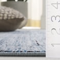 thumbnail image 5 of Safavieh Mila Colton Distressed Polyester Area Rug, Black/Light Blue, 8' x 10', 5 of 11