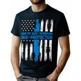 thumbnail image 1 of Religious Man Of God Husband Dad Protector T-Shirt - 220g, 1 of 7