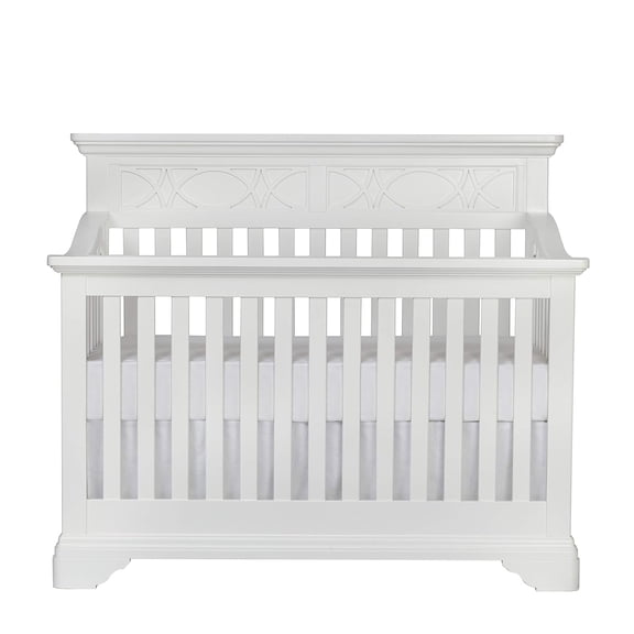 Suite Bebe Haven Hill 4-in-1 Convertible Crib White Lace