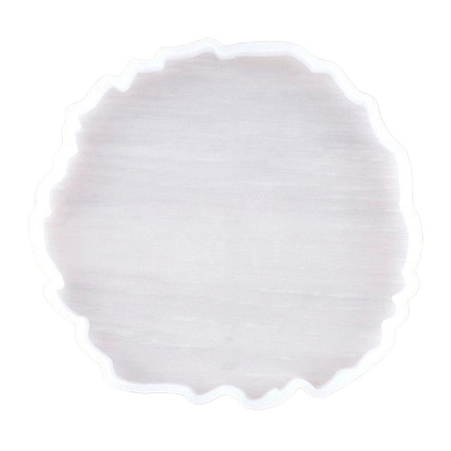 Molde de silicona para posavasos DIY, molde de resina para joyería, herramienta para hacer jabón y velas. 13x13 cm