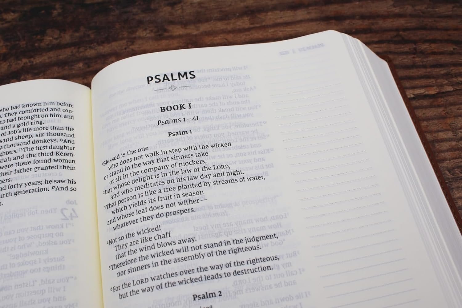 NIV Journal the Word Bible Niv, Journal the Word Bible (Perfect for Note-Taking), Large Print, Leathersoft, Brown, Red Letter, Comfort Print: Refle, (Hardcover)