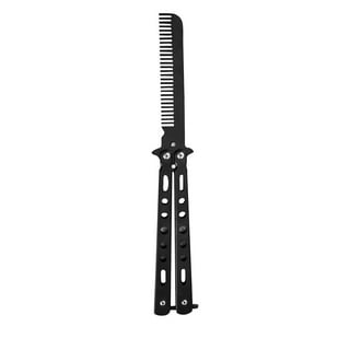 Yucurem Stainless Steel Butterfly Training Knife, Camping Metal
