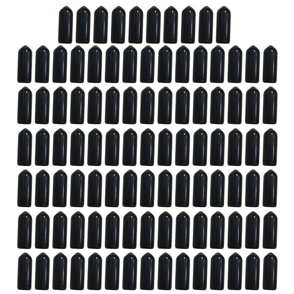 100PCS Outdoor nail protective cover ground nail cap rubber sheath cover