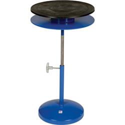 Vestil 856192 Heavy Duty Manual Turntable - Double Tier, with Pedestal - 300 lbs Capacity - 18 inch dia. - 25 inch - 36