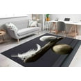 thumbnail image 3 of Stone and Feather Rug, Balance of Stone and Feather Rug, Balance Rugs, Front Door Rugs, Modern Rugs, Corridor Rugs, Office Rugs, Lawyer Rug, 2.3'x3.3' - 70x110 cm, 3 of 7
