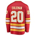 thumbnail image 3 of Men's Fanatics Blake Coleman Red Calgary Flames Home Breakaway Player Jersey, 3 of 3
