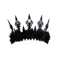 thumbnail image 2 of Corona de rosas de Halloween Diadema Flor Corona de pelo Guirnalda Accesorios para cabeza para mujeres Niñas Hugo  corona de cabeza de dama, 2 of 8