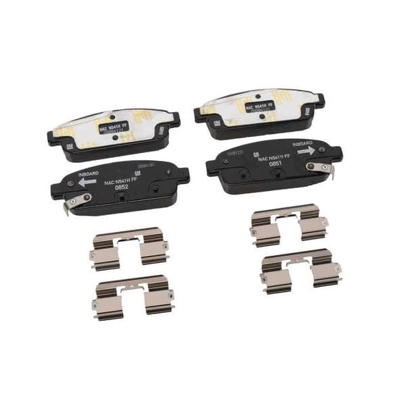 Disc Brake Pad Set Fits select: 2014 CHEVROLET CRUZE LS, 2015 CHEVROLET CRUZE LT