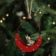 thumbnail image 1 of Christmas Wrought Iron Alien Pendant Snowman Reindeer Santa Claus Christmas Tree Ornament Desktop Decoration, 1 of 8