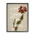 thumbnail image 2 of Stupell Industries Succa For You Romantic Witty Plant Humor Phrase Framed Wall Art, 11 x 14, Design by Lil' Rue, 2 of 5