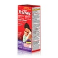 thumbnail image 2 of Infants' Tylenol Oral Suspension, Fever Reducer and Pain Reliever, Grape, 2 fl oz, 2 of 5