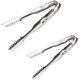 thumbnail image 1 of Pinzas para Alimentos XCF Acero Inoxidable 2 Piezas 6 y 8 pulgadas, 1 of 4