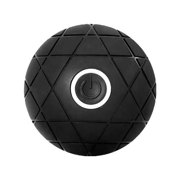 EeaseMX Pelota de masaje eléctrica, pelota de masaje vibratoria, pelota de yoga y fitness recargable