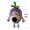 Eggplant Dog, variant on Plush toy eggplant dog doll purple dog comfort gift