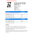 thumbnail image 2 of Front Ball Joint and Tie Rod End Kit - Compatible with 2007 - 2014 GMC Yukon XL 1500 2008 2009 2010 2011 2012 2013, 2 of 2