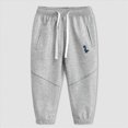 thumbnail image 2 of Gibobby Boys Pants Toddler Boys Joggers Pants 12 Months 2T 3T 4T 5T Kids Athletic Soft Sweatpants With Pocket Drawstring Toddler Jogger Pants(4-6 Years,Light Gray), 2 of 4