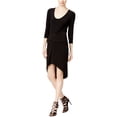 thumbnail image 1 of Vestido Rachel Roy Michelle High-Low para mujer negro XS, 1 of 2