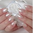 thumbnail image 1 of 1 caja de purpurina láser para uñas, polvo de espejo de pavo real, polvo láser para decoración de uñas, polvo de pigmento cromado, mezcla de oro rosa y plata, lentejuelas brillantes para decoración de, 1 of 5