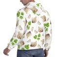 thumbnail image 3 of Hoodies for Men - Garlic coriander Pattern Long Sleeve Comfrt Men'S Fashion Hoodies & Sweatshirts, Sweatshirts for Men Hoodies Pullover Clothing Clothes with Pouch, 3 of 7