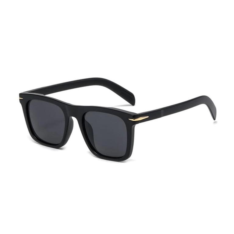 Polarized Sunglasses Square Retro Plastic Frame UV400 Protection Amazon.com: RAKREN Retro Polarized Sunglasses Men Women  main image 4