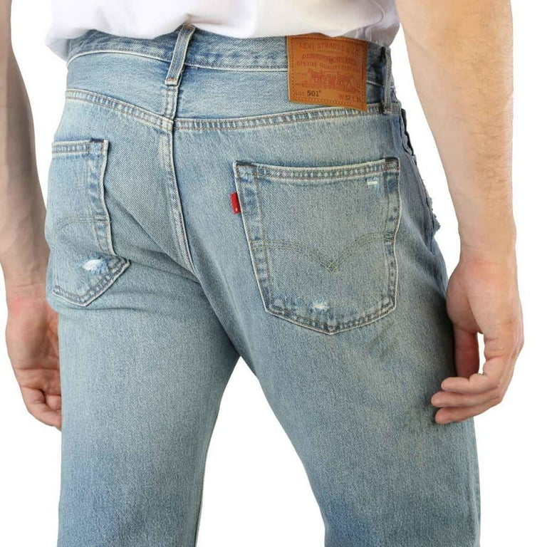Levis Buttons Fastening Solid Color Jeans Pant