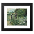 thumbnail image 2 of Pierre-Auguste Renoir 17x15 Black Modern Framed Museum Art Print Titled - Picking Flowers (1875), 2 of 5