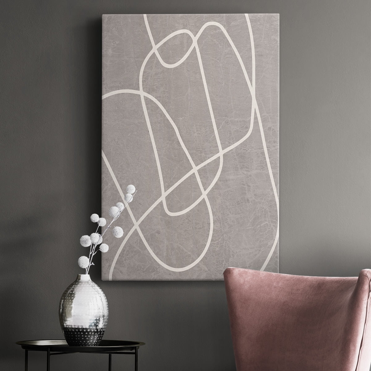Fissures II Premium Gallery Wrapped Canvas - Ready to Hang