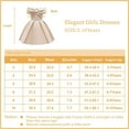 thumbnail image 3 of 3-9Y Girls Toddler Wedding Pageant Off Shoulder Formal Dress, 3 of 6