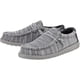 thumbnail image 4 of Mocasines Hey Dude Wally Stretch para Hombre en Gris Platino Talla 8, 4 of 6