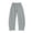 Grey, variant on UACY Girls Boys Curved Wide Leg Cargo Pants Elastic High Waist Loose Fit Sweatpants Baggy Balloon Leg Trousers Fall Winter Bottoms (White, 5-6 Years)